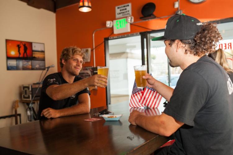 drinks at a bar in oxnard california
