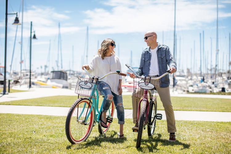 beach bike ride in oxnard