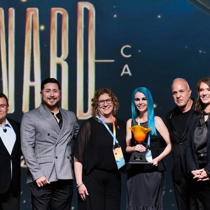 brittney hendricks daniel cabrera michelle flippo jeff miraglia caroline beteta ken potrock awards show poppy