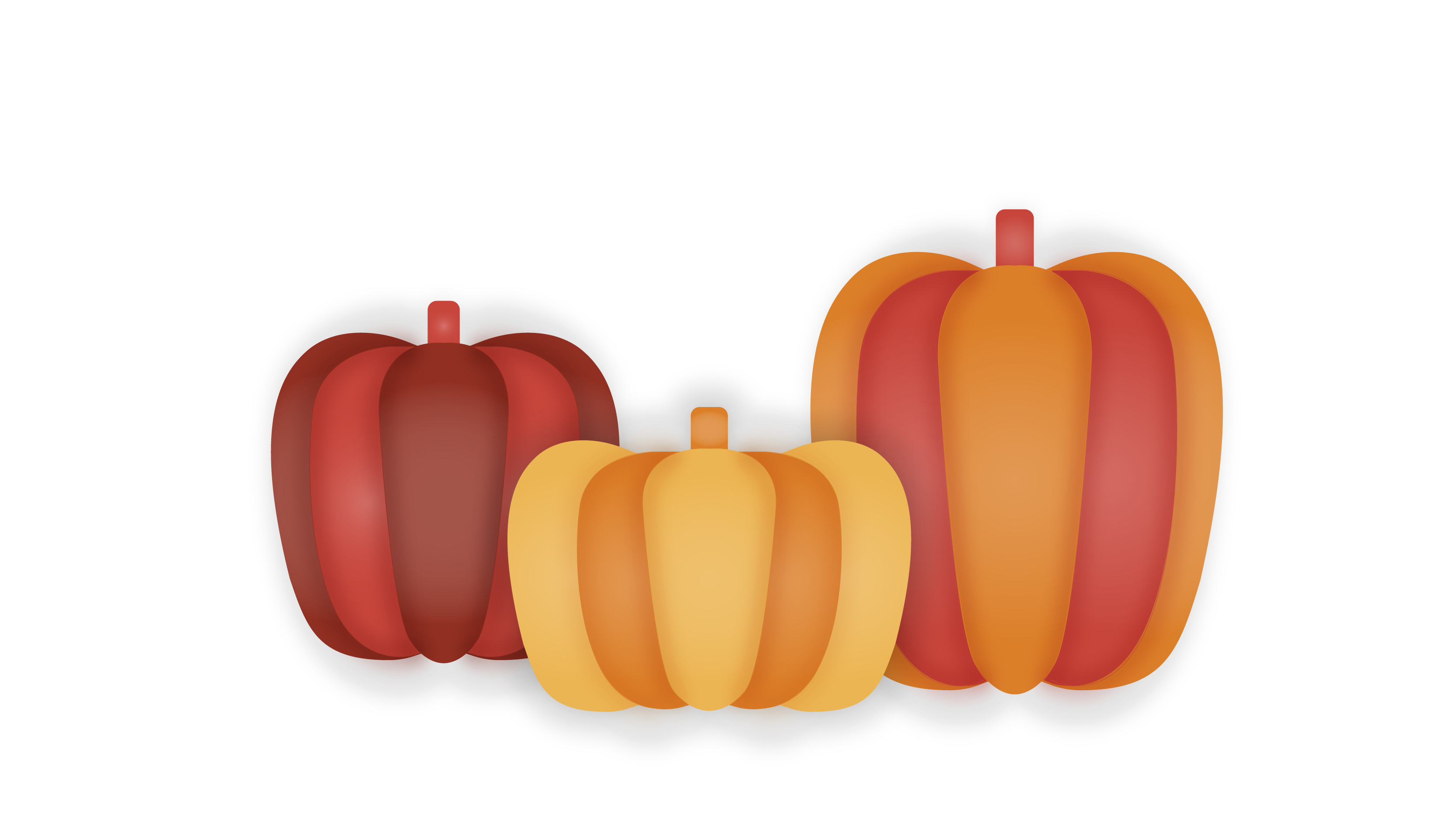 Decorative pumpkins